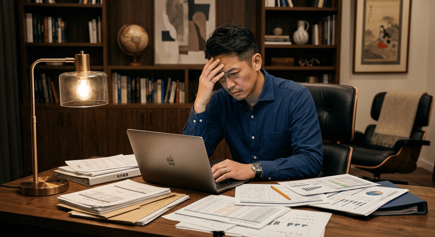 手作業の物件分析、もう限界?